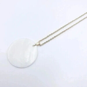 𝅺ROUND Mother of Pearl Necklace